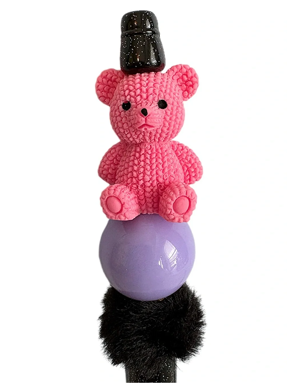 Pink Bear Bubblegum Handmade Pen
